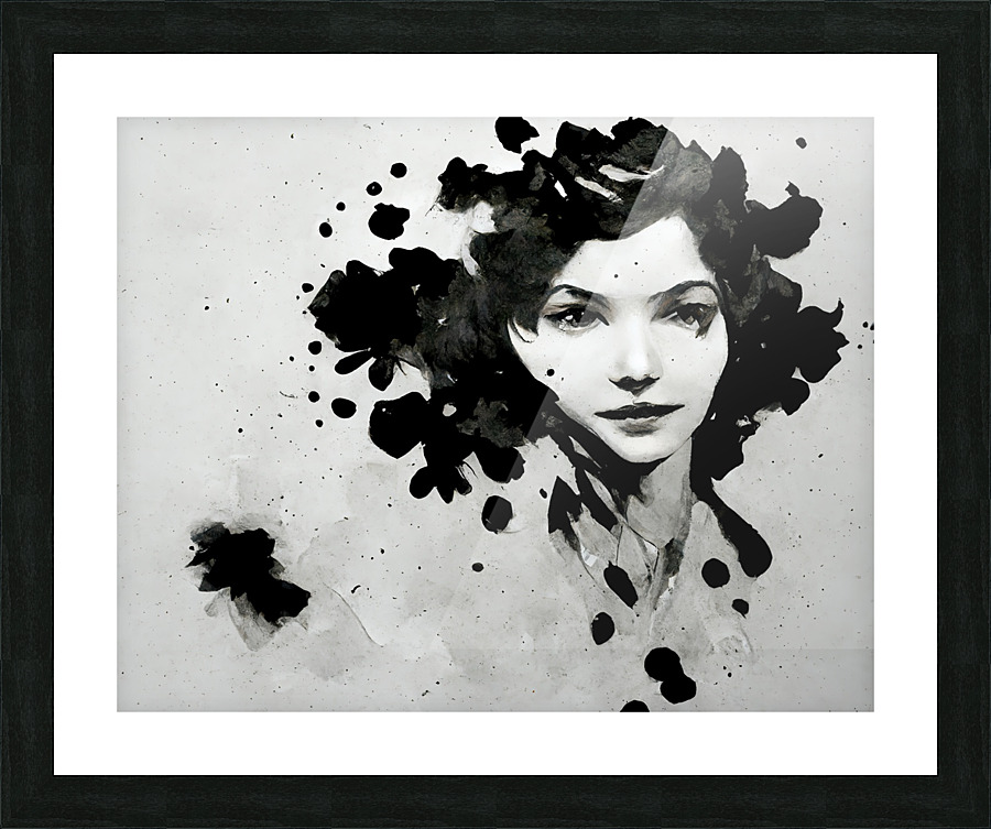 Rorschach Dream Picture Frame print