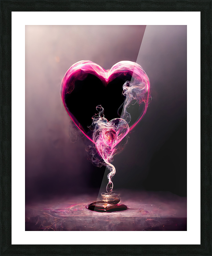Love Potion AI Picture Frame print