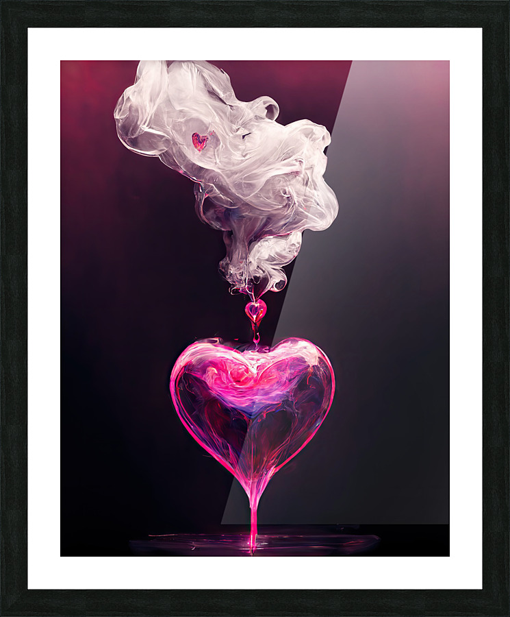 Love Potion AI Picture Frame print