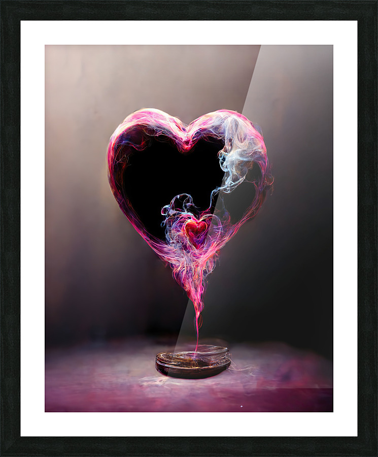 Love Potion AI Picture Frame print