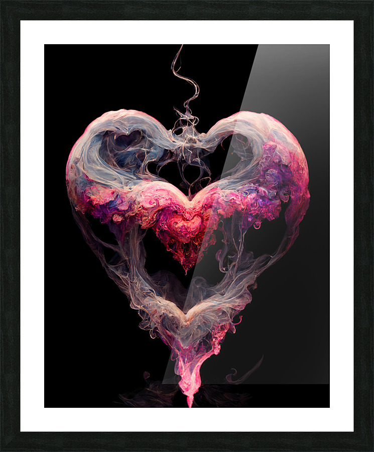 Love Potion AI Picture Frame print
