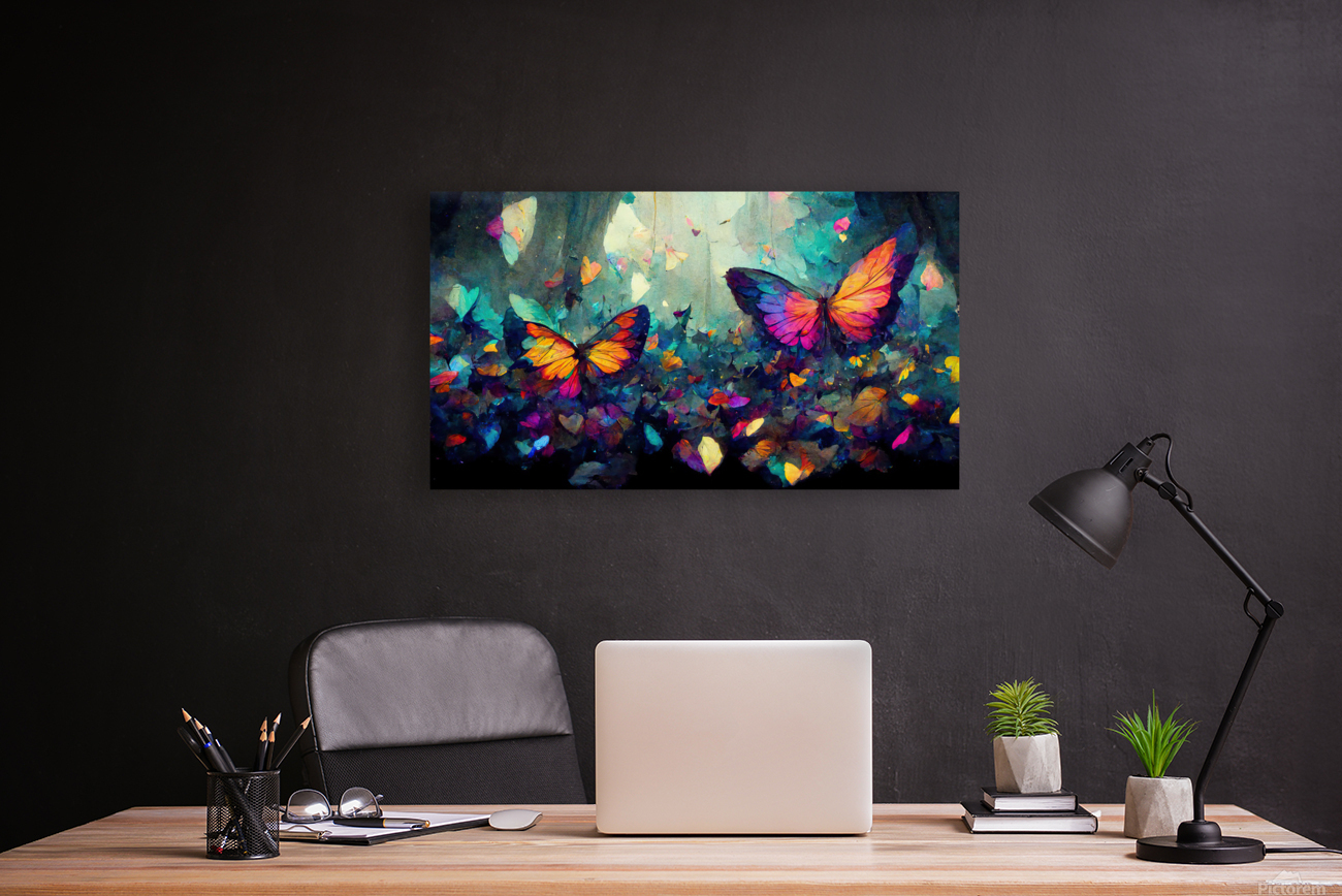 Thousand Butterflies Reproduction
