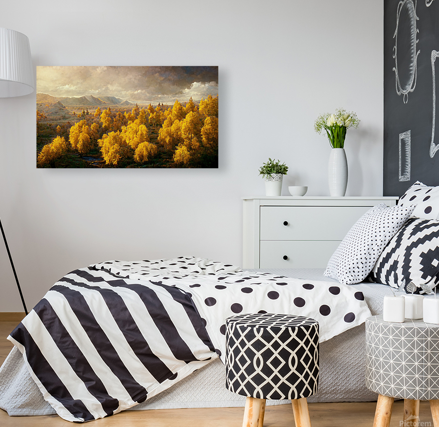 Golden Aspens Reproduction