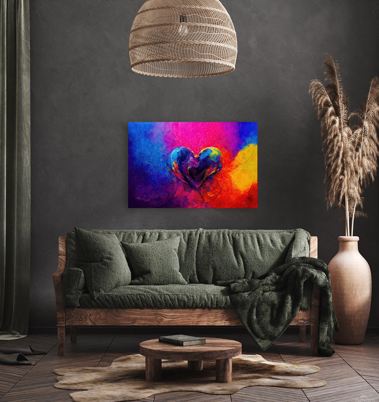 Rainbow Heart Reproduction