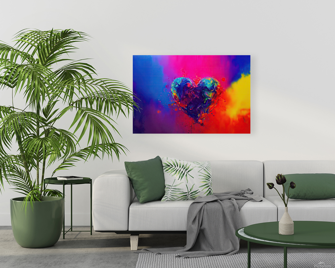 Rainbow Heart Reproduction