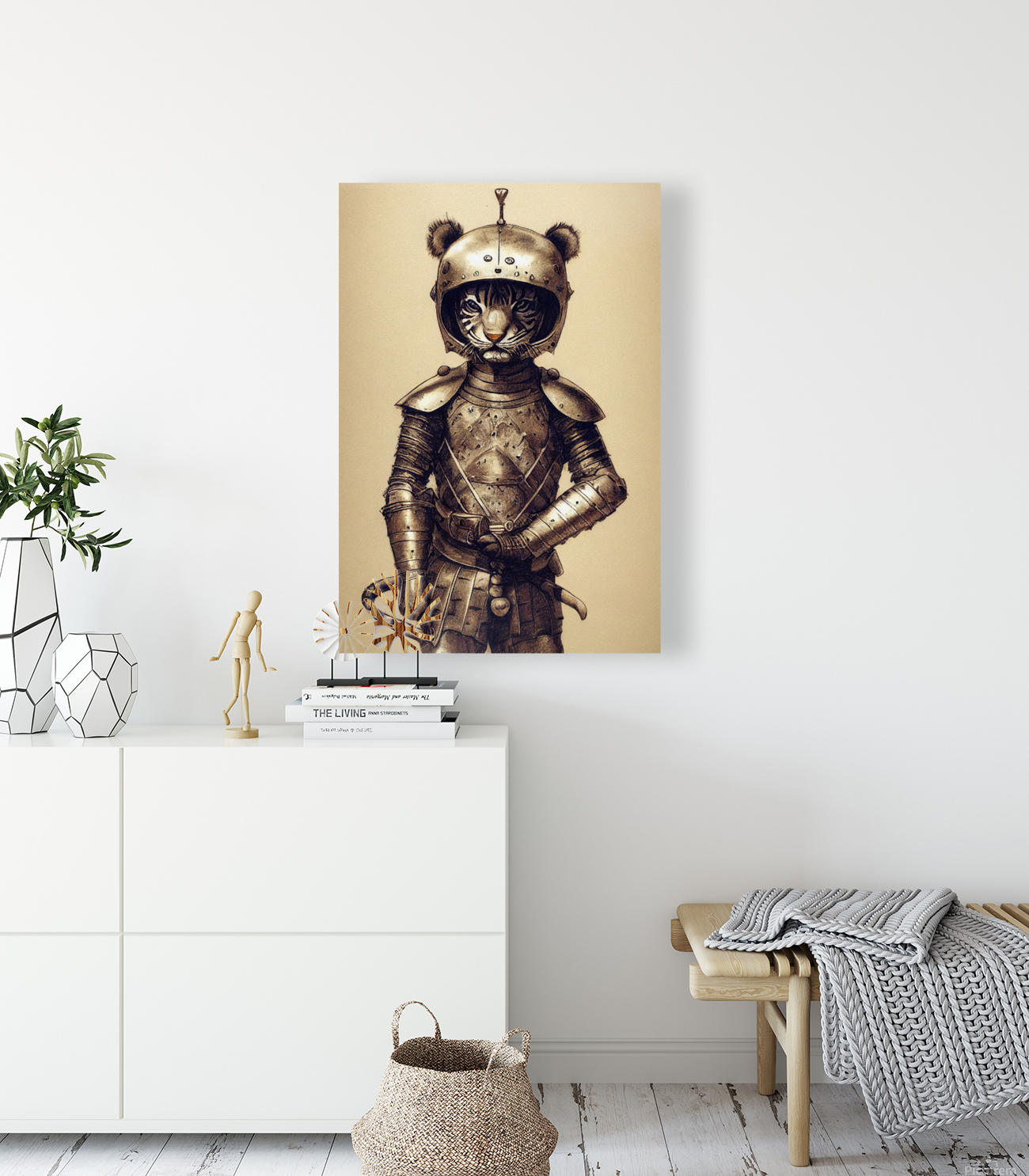 Armored Tiger Cub Reproduction
