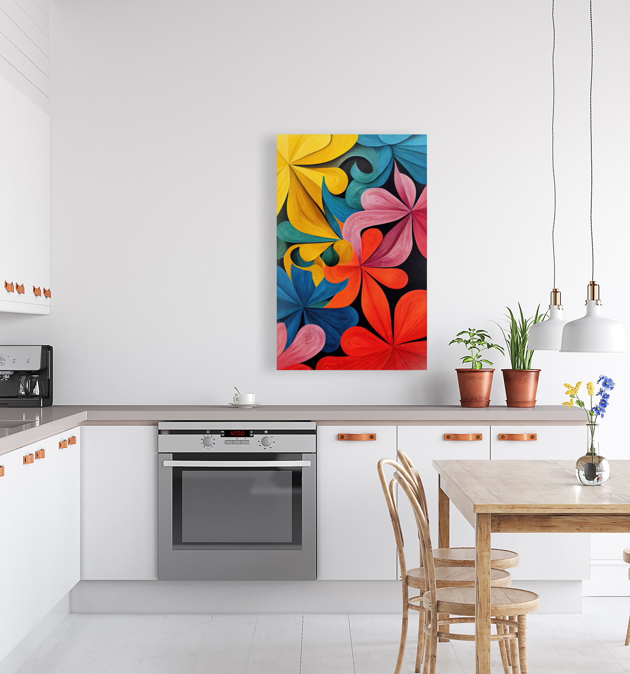 Abstract Flowers Reproduction
