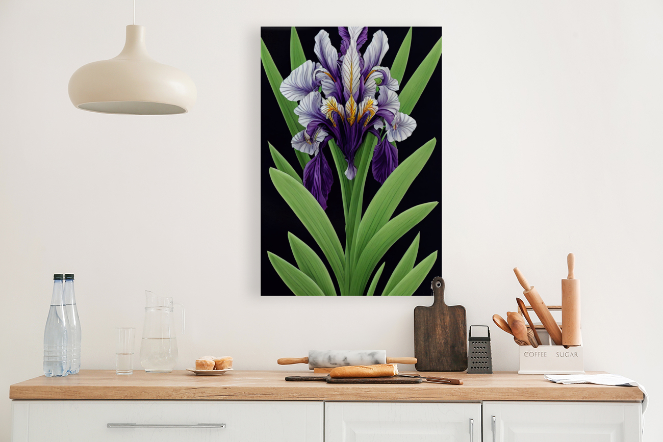 Fleur-De-Lis Iris Pseudacorus Reproduction
