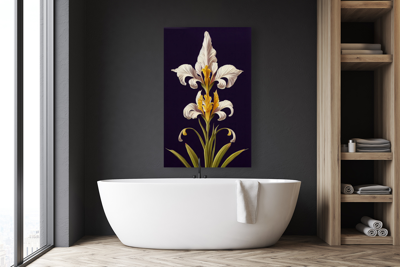 Fleur-De-Lis Iris Pseudacorus Reproduction