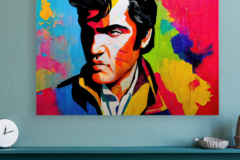 Elvis Presley by AIWTF