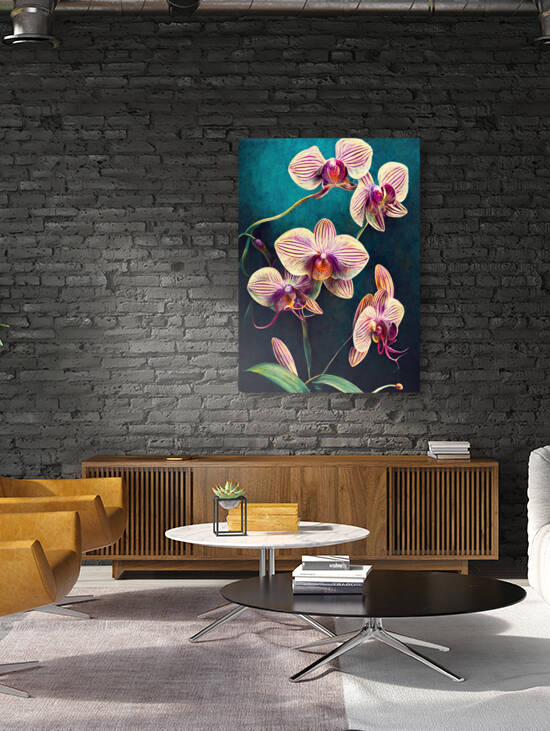 Colorful Orchids by AIWTF