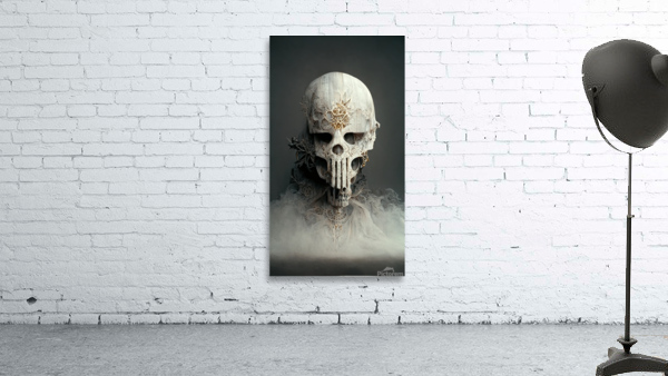 Intricate Skulls Wall Preview