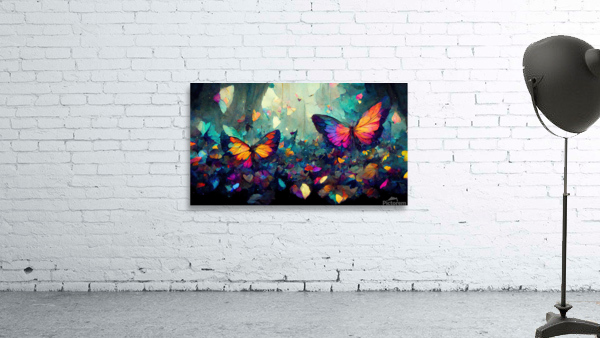 Thousand Butterflies Wall Preview