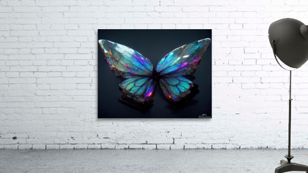 Crystal Butterfly Wall Preview