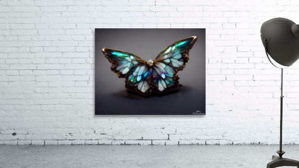 Crystal Butterfly Wall Preview