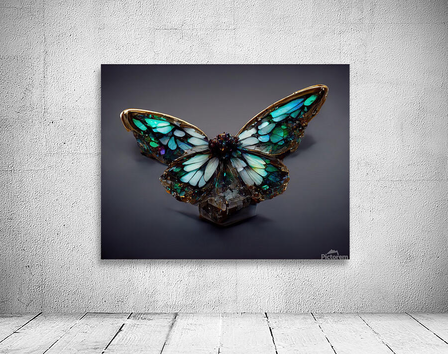 Crystal Butterfly Wall Preview