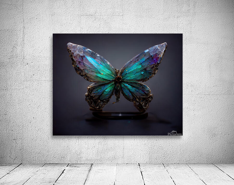 Crystal Butterfly Wall Preview