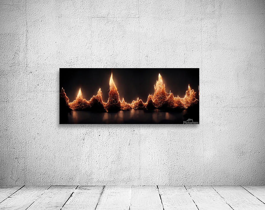 Fire Waveform Wall Preview