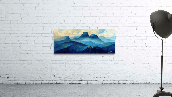 Blue Mountains Wall Preview
