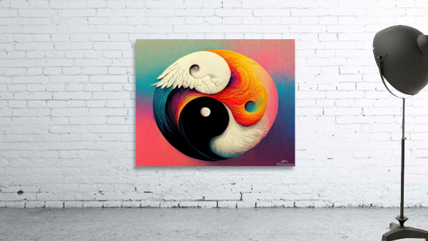 Psychedelic Yin Yang Wall Preview