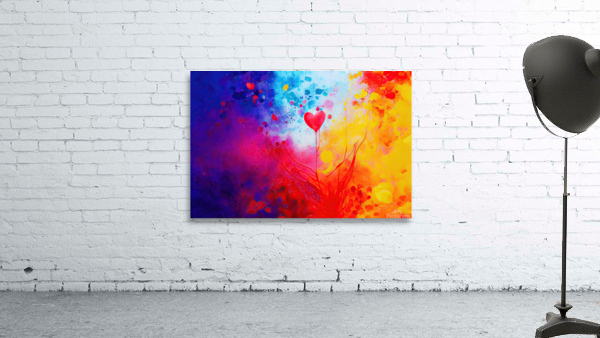 Graffiti Heart Wall Preview