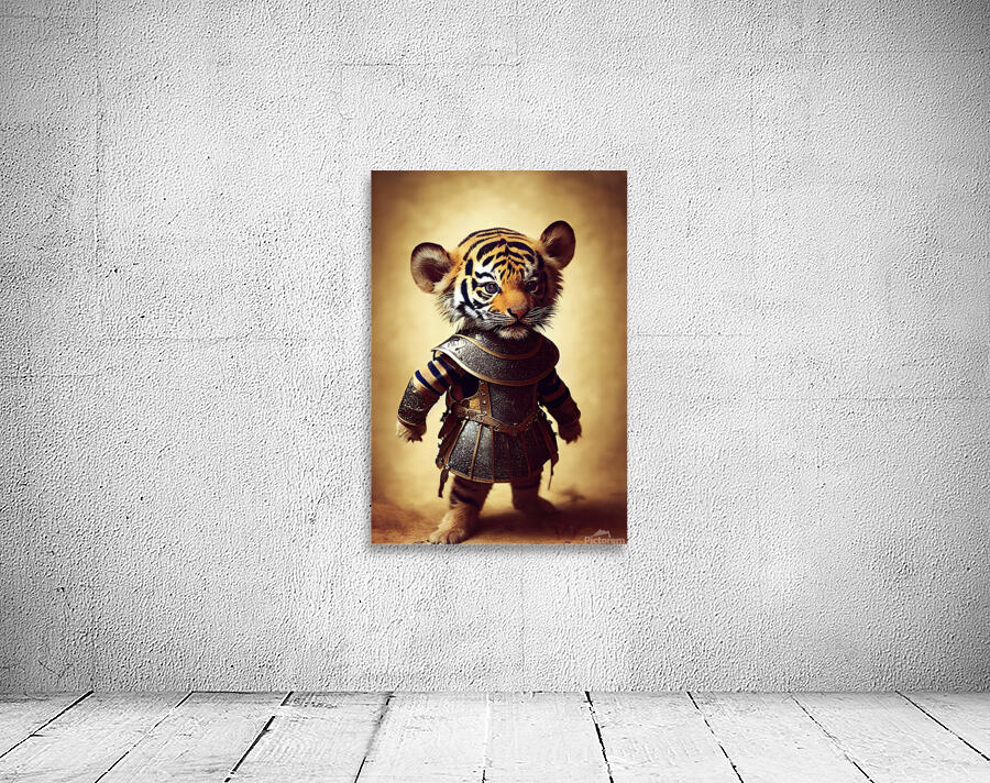 Armored Tiger Cub Wall Preview