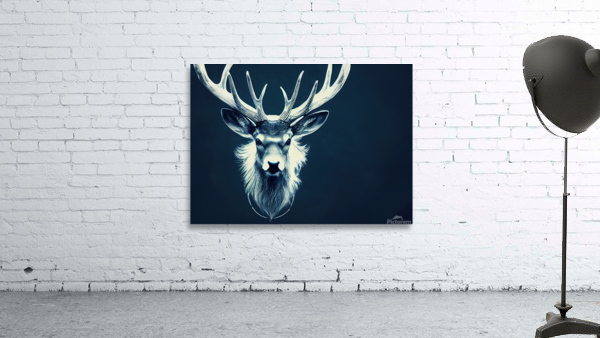 Stag Blueprint Wall Preview