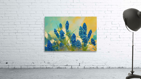 Texas Bluebonnets Wall Preview