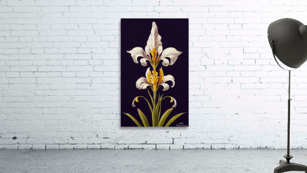 Fleur-De-Lis Iris Pseudacorus Wall Preview