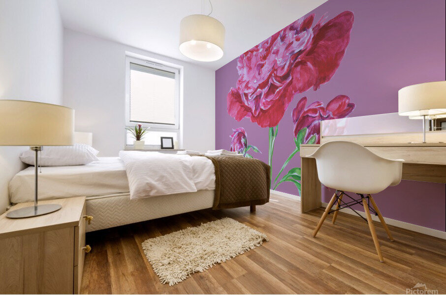 peony4 Mural print