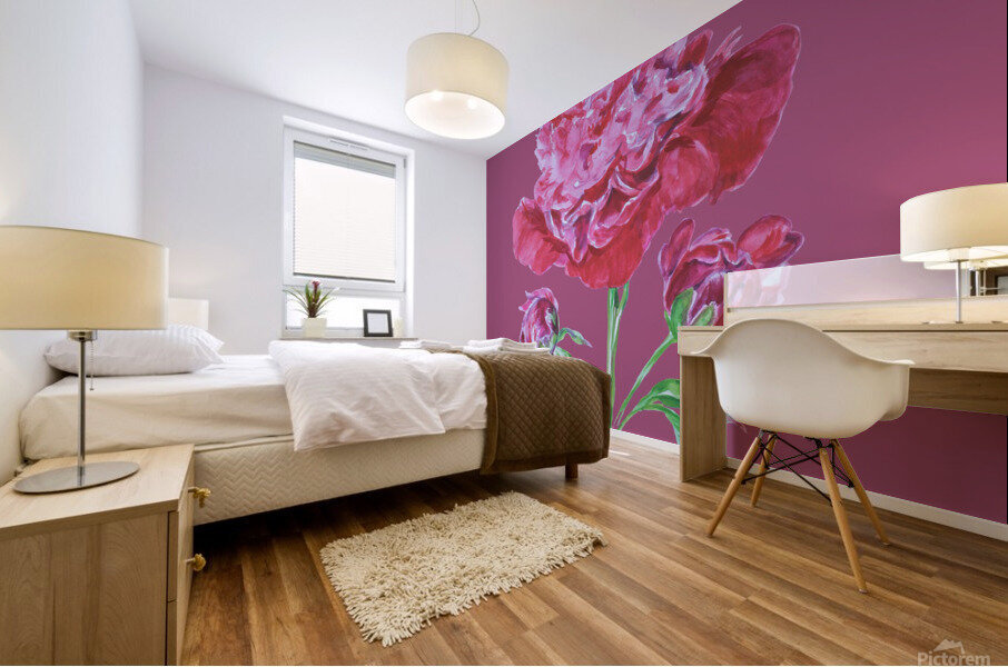 peony3 Mural print