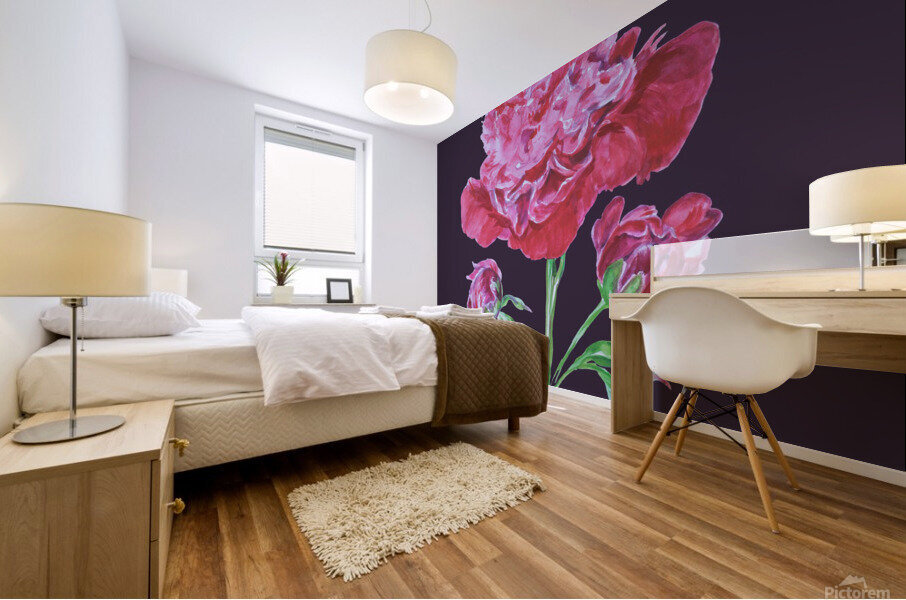peony9 Mural print