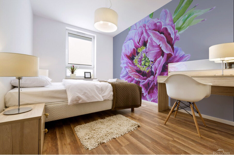 peony27 Mural print