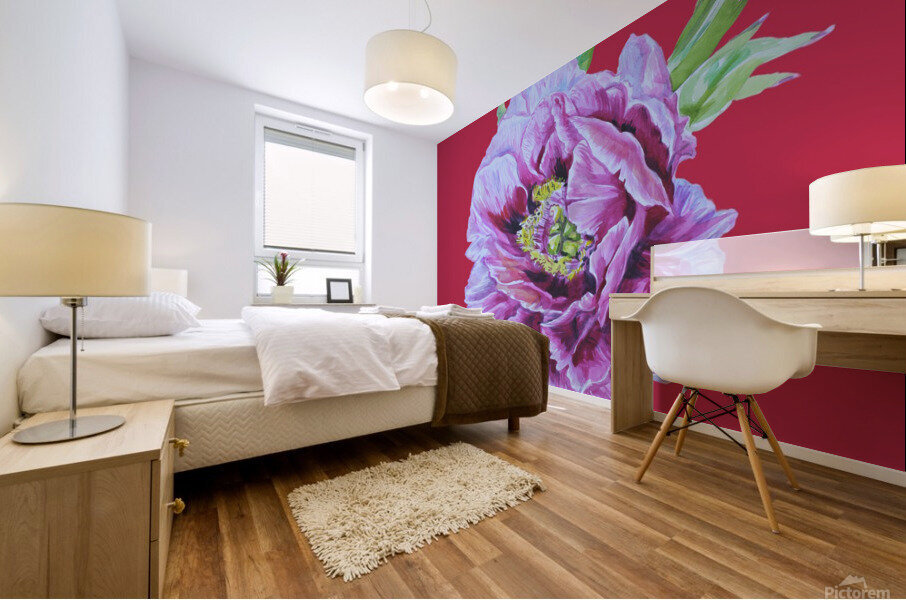 peony24 Mural print