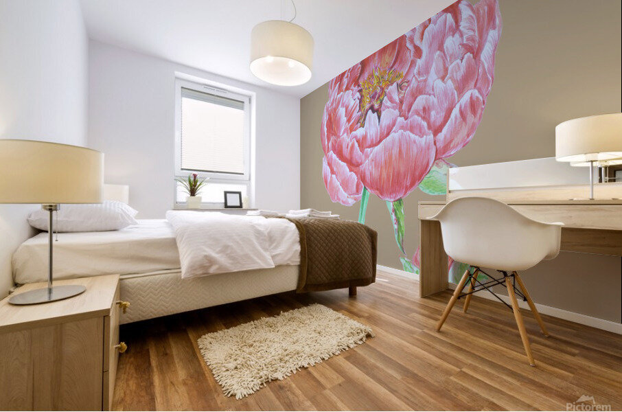 peony33 Mural print