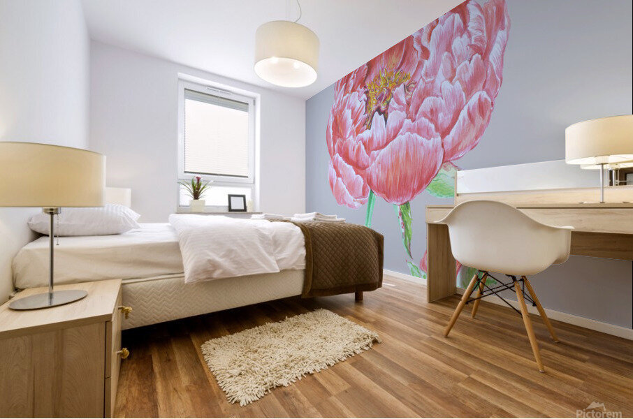 peony32 Mural print