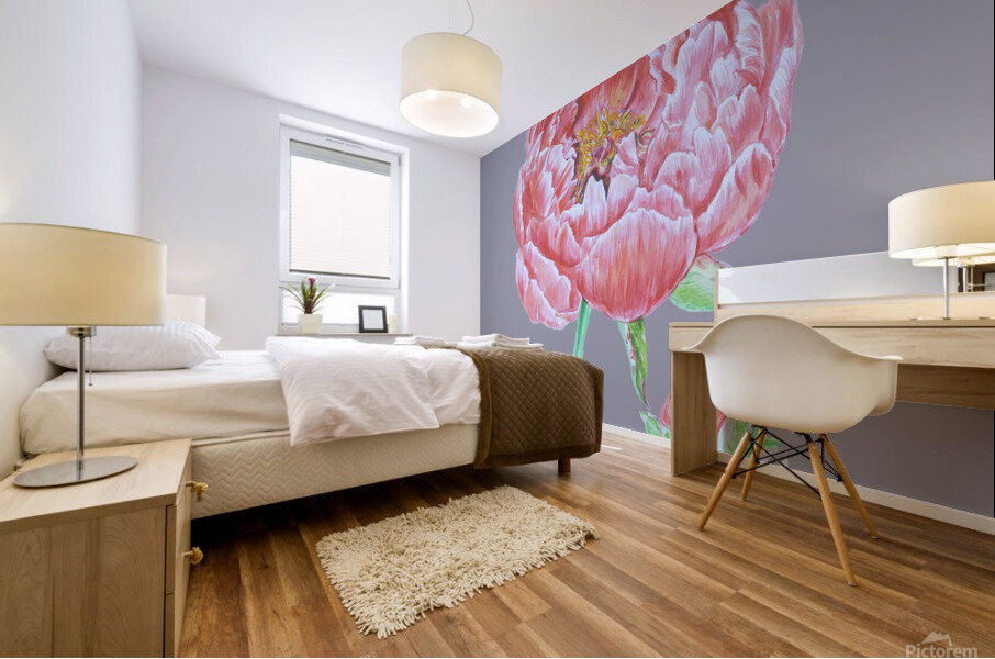 peony38 Mural print
