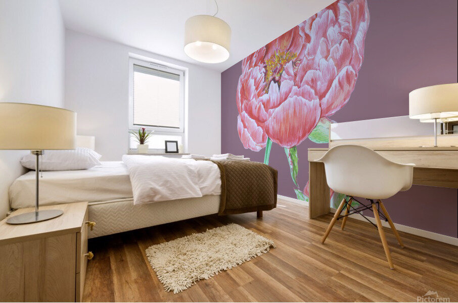 peony37 Mural print