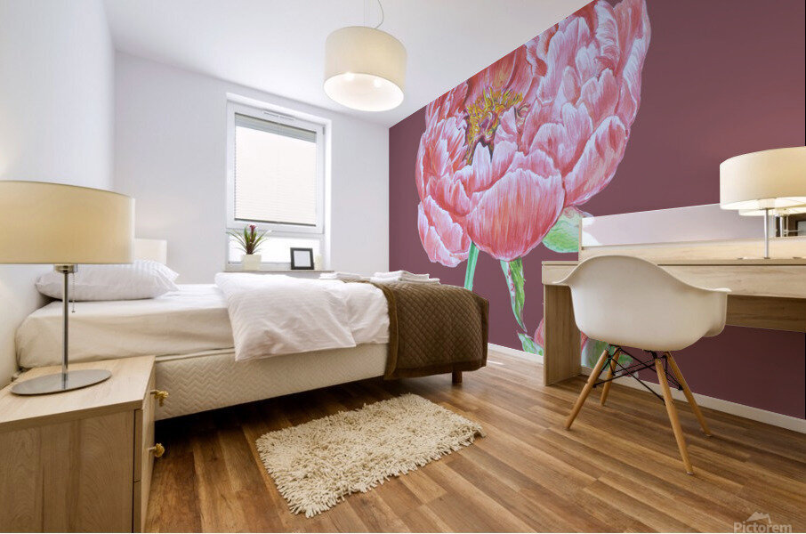 peony36 Mural print
