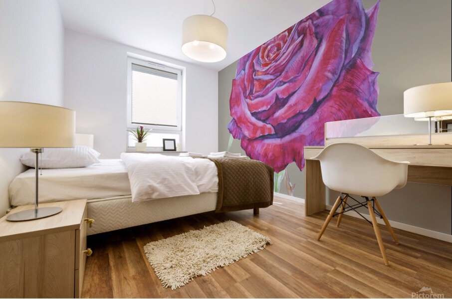 rosa8 Mural print