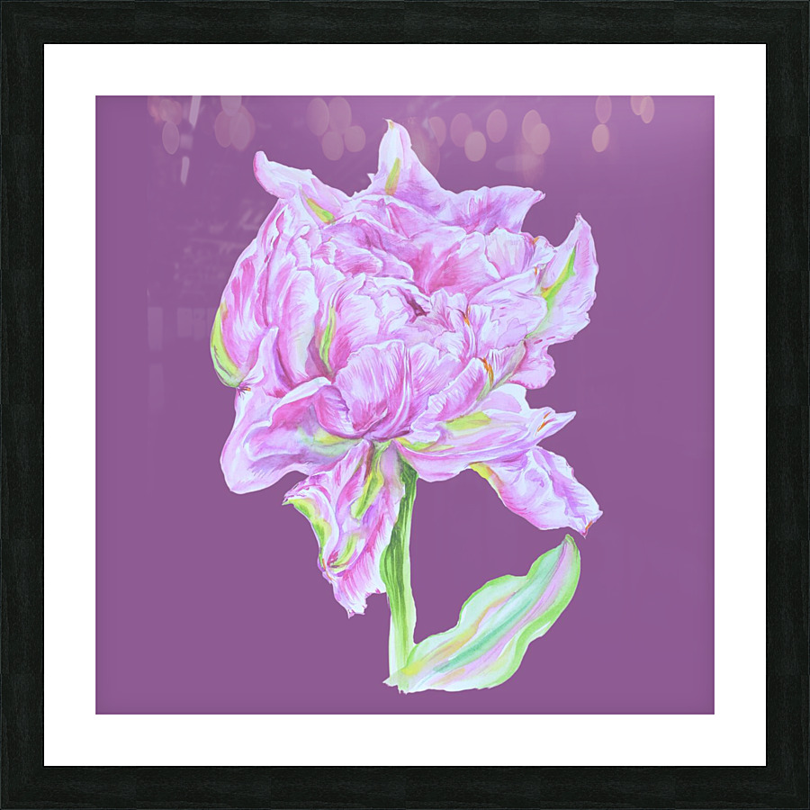 tulip36 Picture Frame print