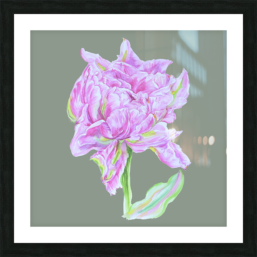 tulip39 Picture Frame print