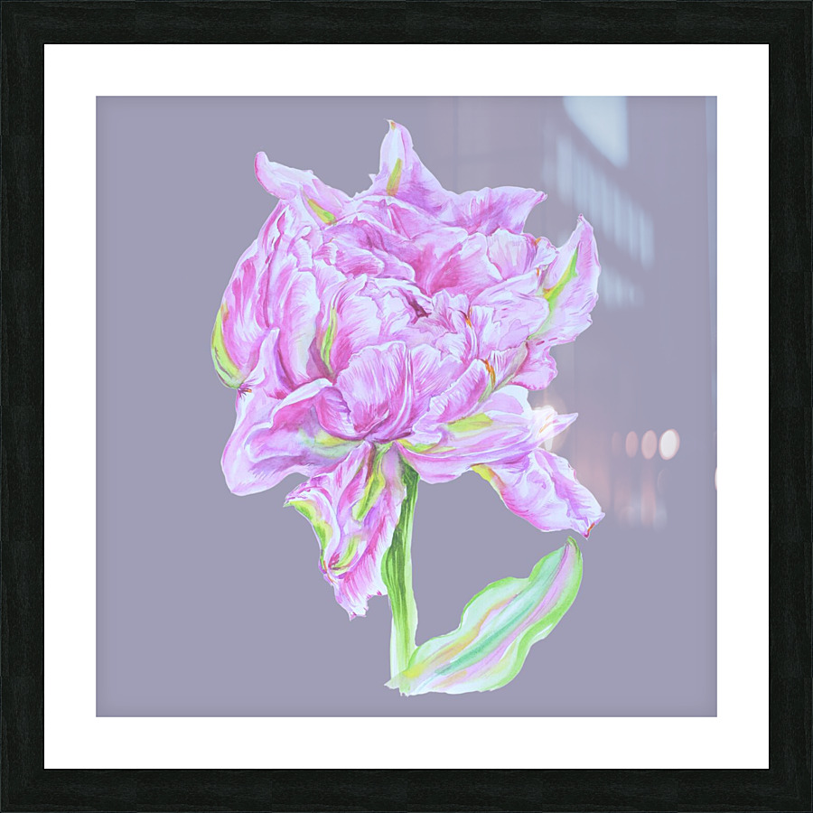 tulip37 Picture Frame print