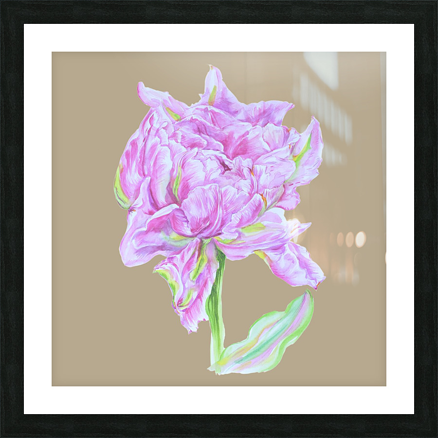 tulip33 Picture Frame print