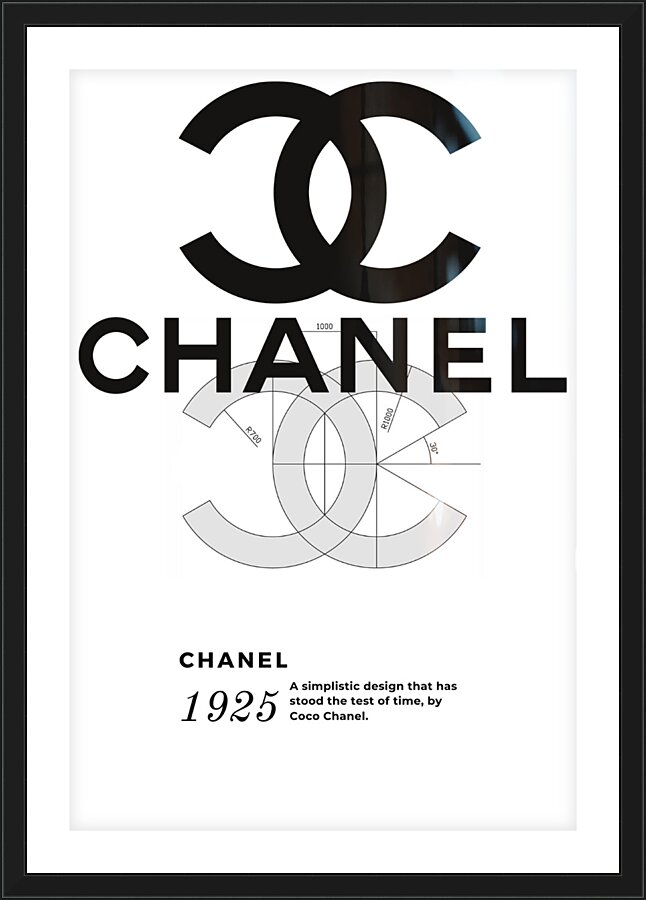 Chanel Paris Picture Frame print
