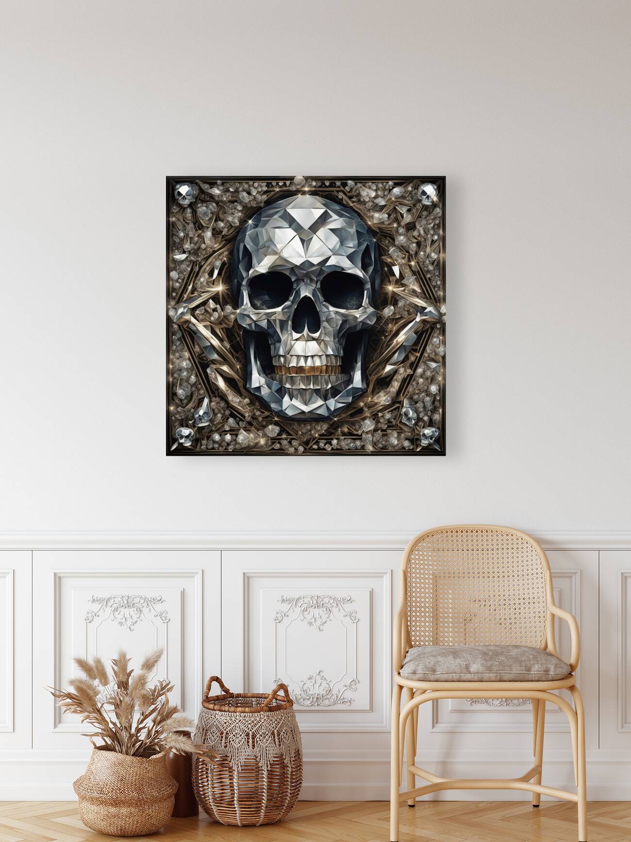 Skull Art Reproduction
