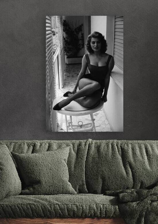 Sophia Loren pin up by Canvas Hollywood