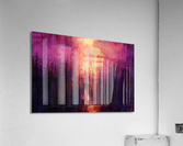 Candle Sunset - Abstract Art Acrylic Print