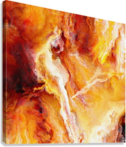 Passion - Abstract Art - Section 2 Canvas Print