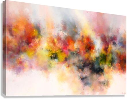 Joyful - Abstract Art Canvas Print